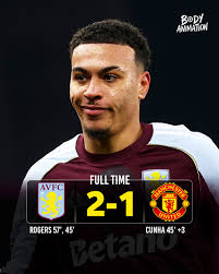 Aston Villa oppnår syv seiersrekke i Premier League